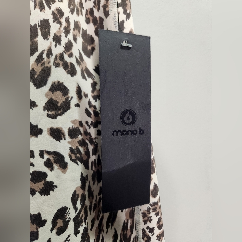 NWT Snow Jaguar Gold Stripe Band Highwaist Leggings APH2495 size medium - Picture 7 of 10